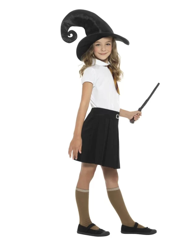 Wizard Child Kit Storybook Tie Witch Hat Magic Wand Halloween Costume Accessory - Image 2